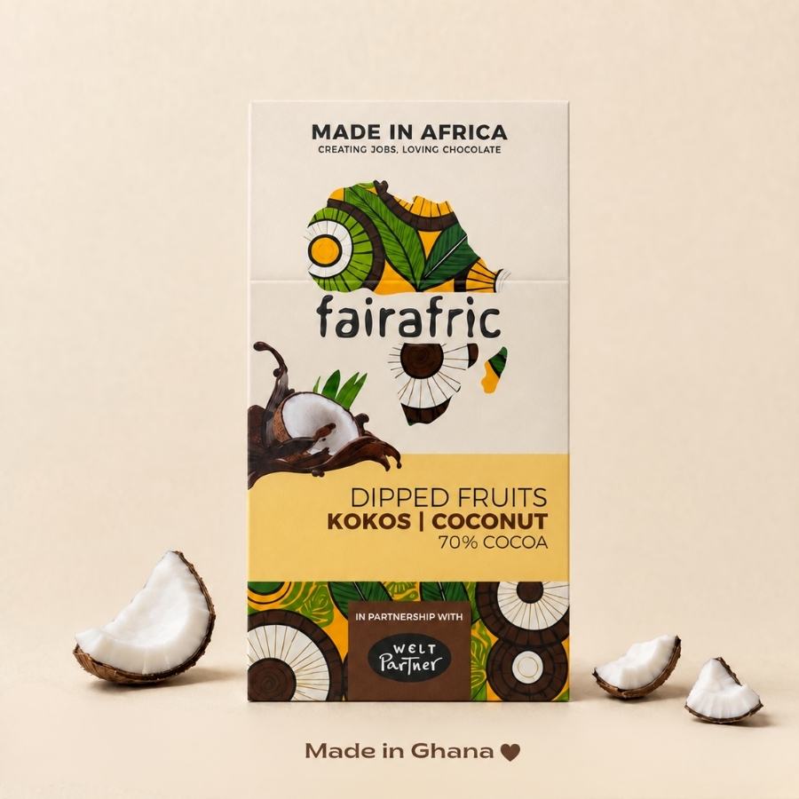 Organic Dipped Fruits Coconut (Vegan)